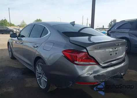 2021 Genesis G70 2.0T Rwd from USA, damaged, VIN KMTG34LA1MU070639